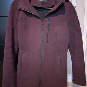 Andrew Marc Deep Burgundy Utility Jacket